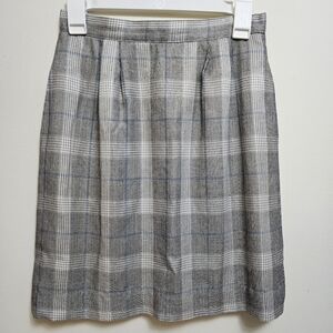 Vintage‎ 80s Gilmor Size 8 plaid skirt